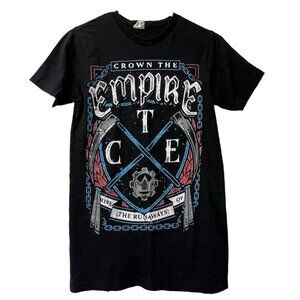 Crown The Empire Texas Band Metal T Shirt Size Small Rock Punk Hip‎ Hop Grunge